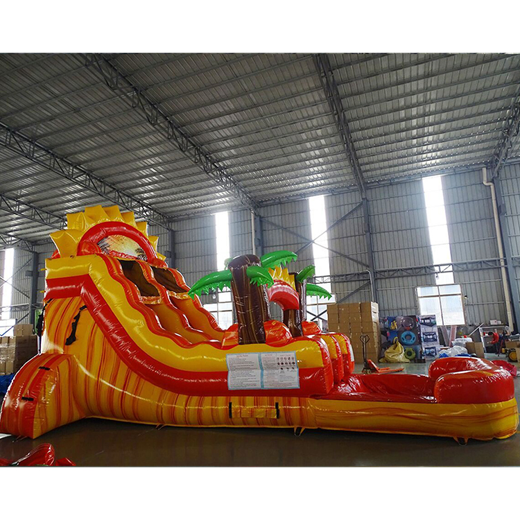 Amusement Park 0.45mm PVC Inflatable Water Slide – EN71 Certified, Factory Direct, MOQ 1 Set